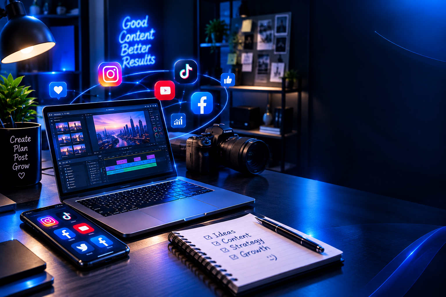 Social Media Content Strategy and Creative Marketing